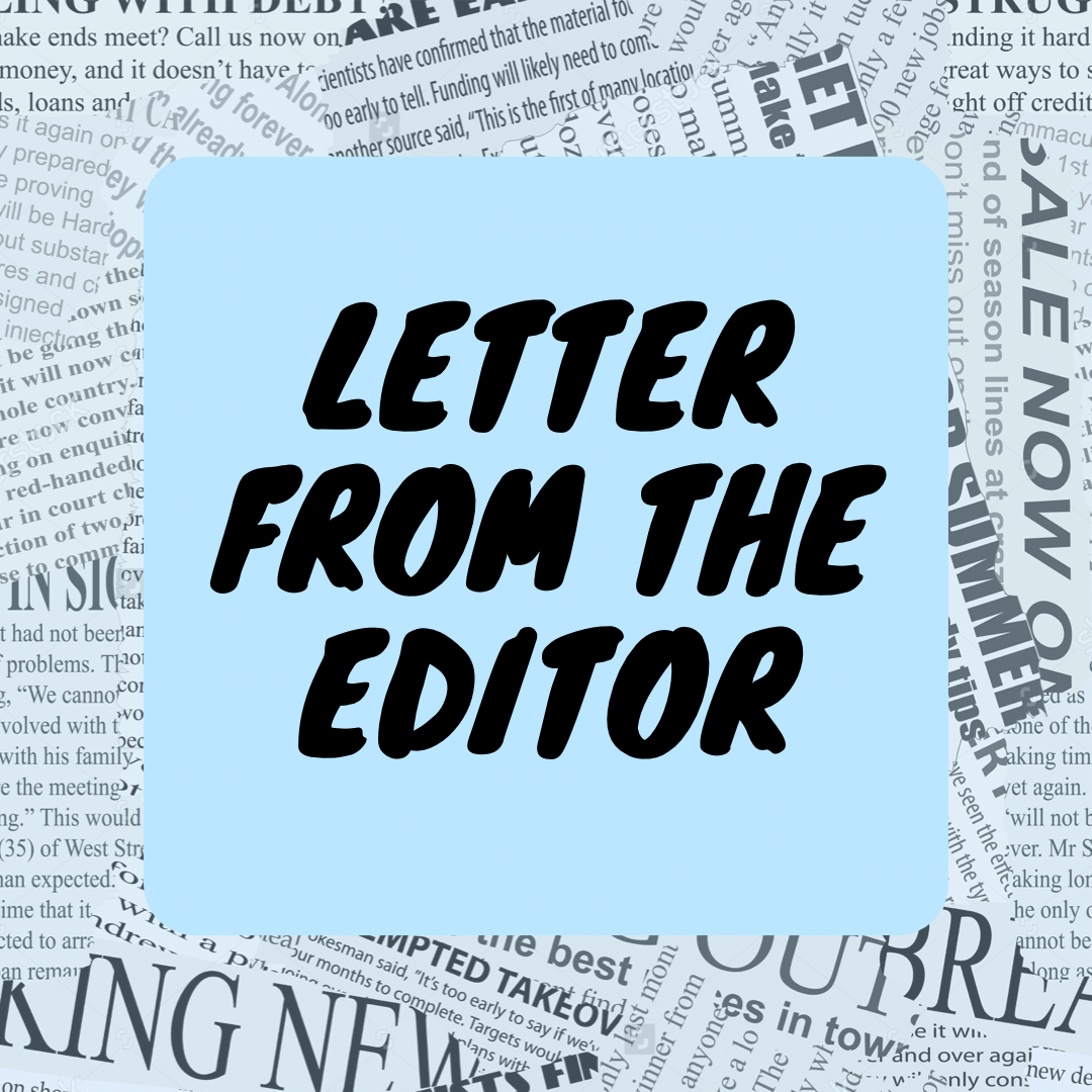 A Letter From The Editor – The Banner Newspaper